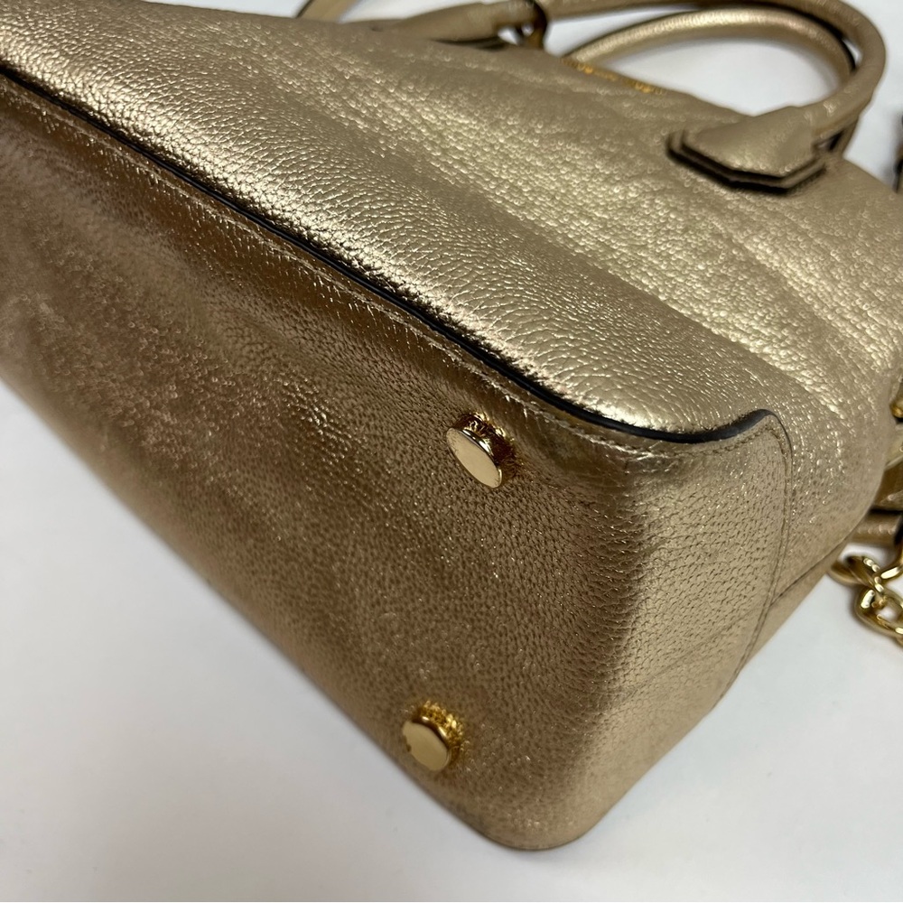 Michael Kors Mercer Bag Dome Satchel Crossbody Handbag Purse - Picture 7 of 16